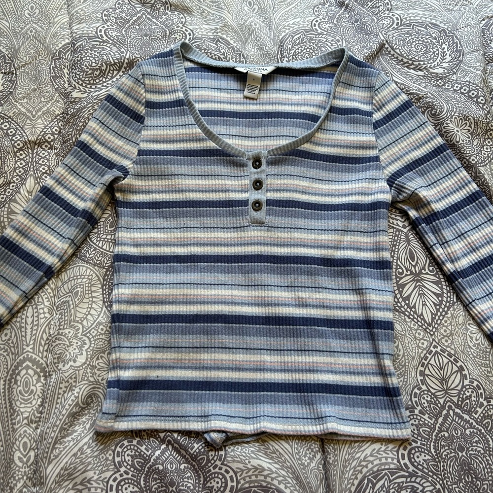 Arizona Jean Co Button Up Tee